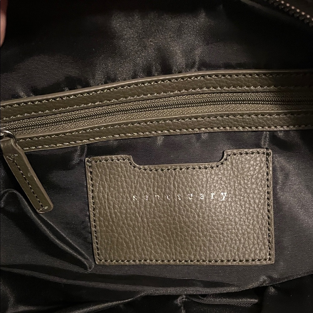 Olive Green Sanctuary Cross Body or Shoulder Bag - Picture 3 of 5